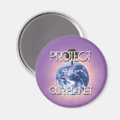 Bescherm onze planeet magneet (Voorkant / Achterkant)