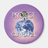 Bescherm onze planeet magneet (Voorkant)