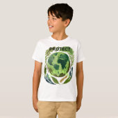 Bescherm onze planeet t-shirt (Voorkant volledig)