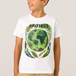 Bescherm onze planeet t-shirt