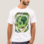 Bescherm onze planeet t-shirt (Voorkant)