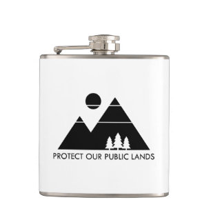 Bescherm onze Public Lands Mountain Heupfles