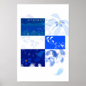 Bescherm onze regenwouden! poster (Voorkant)