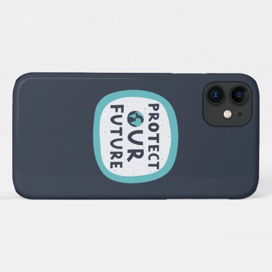 Bescherm onze toekomst Case-Mate iPhone case (Achterkant (horizontaal))