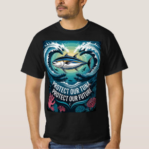 Bescherm onze tonijn Bescherm onze toekomst T-shirt