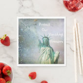 Bescherm onze vrijheid servet (Insitu)