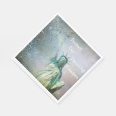 Bescherm onze vrijheid servet (Hoek)