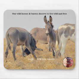 Bescherm onze Wilde Burros Muismat