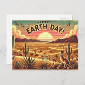 Bescherm onze woestijnen briefkaart (Voorkant / Achterkant)