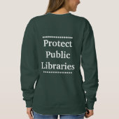 Bescherm Openbare Bibliotheken Trui (Achterkant)