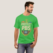Bescherm PBS Opslaan Publieke Omroep FDT T-shirt (Voorkant volledig)