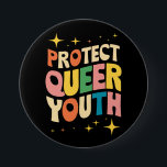 Bescherm Queer Jeugd Bescherm Trans Kinder LGBTQ Ronde Button 7,6 Cm<br><div class="desc">Bescherm Queer Jeugd Bescherm Trans Kinder LGBTQ</div>