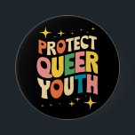 Bescherm Queer Jeugd Bescherm Trans Kinder LGBTQ Ronde Button 7,6 Cm<br><div class="desc">Bescherm Queer Jeugd Bescherm Trans Kinder LGBTQ</div>