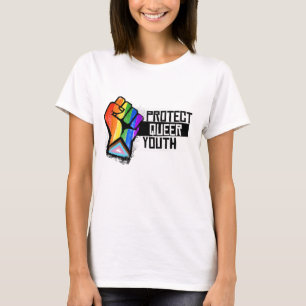 Bescherm queer jeugd t-shirt