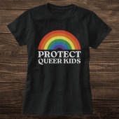 Bescherm Queer Kinder Rainbow Pride Statement T-shirt