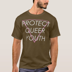 Bescherm Queer Youth LGBTQ Transgender Support T-S T-shirt