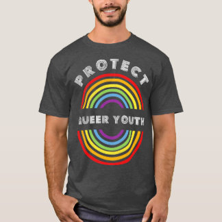 Bescherm Queer Youth Pride LGBT LHBT's naar LGBT S T-shirt
