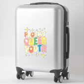 Bescherm Queere Jongeren Bescherm Trans Kinderen L Sticker (Koffer)
