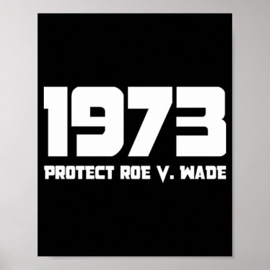 Bescherm Rij V 1973 Wade Poster (Voorkant)