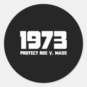 Bescherm Rij V 1973 Wade Ronde Sticker