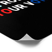 Bescherm Roe Roe Roe Roe Uw Stemming Pro Roe Pro C Poster (Hoek)