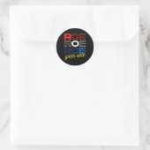 Bescherm Roe Roe Roe Roe Uw Stemming Pro Roe Pro C Ronde Sticker (Tas)
