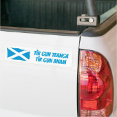 Bescherm Schots-Gaelische Bumpersticker (Op Truck)