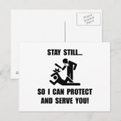 Bescherm server briefkaart (Voorkant / Achterkant)