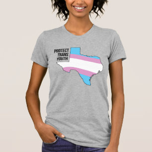 Bescherm Texaanse Trans Jongeren T-shirt