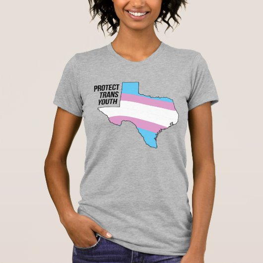 Bescherm Texaanse Trans Jongeren T-shirt (Voorkant)