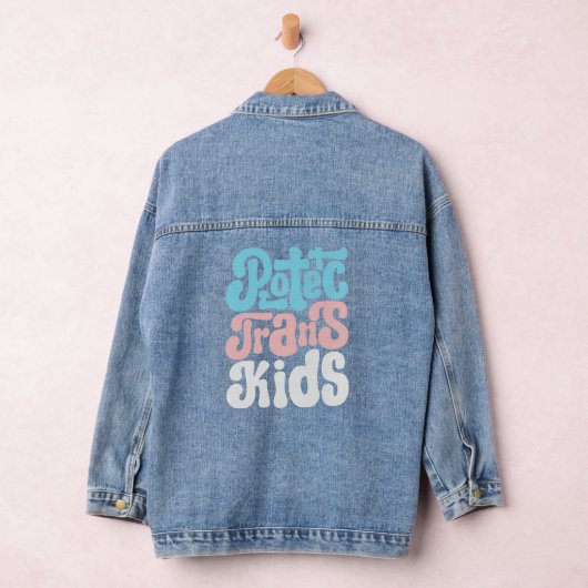 Bescherm Trans Kinder denim jas Denim Jacket (Hangar)