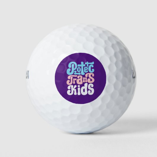 Bescherm Trans-Kinder Golfballen (Voorkant)