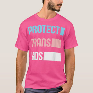 Bescherm Trans-Kinder LGBT-ondersteuning LGBT Prid T-shirt