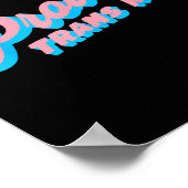 Bescherm trans-Kinder LGBT Pride Queer Poster (Hoek)
