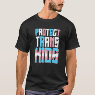 Bescherm Trans-Kinder lgbt Pride T-shirt