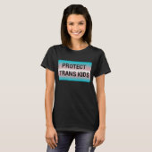 Bescherm Trans Kinder LGBTQ Pride LGBT Gay Transge T-shirt (Voorkant volledig)