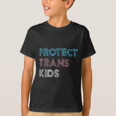 Bescherm Trans Kinder liefde is liefde LGBT Gay Tr T-shirt (Voorkant)