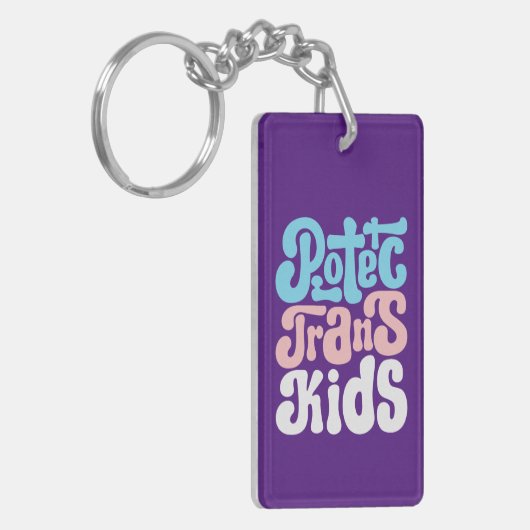 Bescherm Trans-Kinder Sleutelhanger (Voorkant Links)