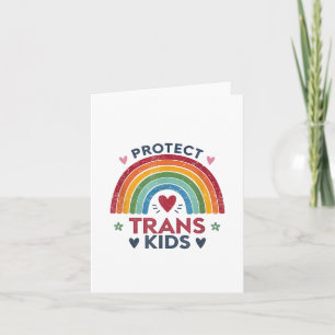 Bescherm Trans-Kinder steun Queer Youth Kaart