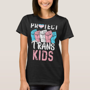 Bescherm Trans Kinder Transgender LGBT Pride Onder T-shirt