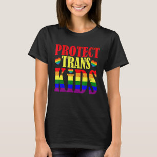 Bescherm Trans Kinder Transmissie LGBT T-shirt