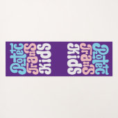 Bescherm Trans-Kinder Yoga Mat (Achterkant (horizontaal))