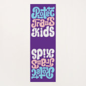 Bescherm Trans-Kinder Yoga Mat (Achterkant)