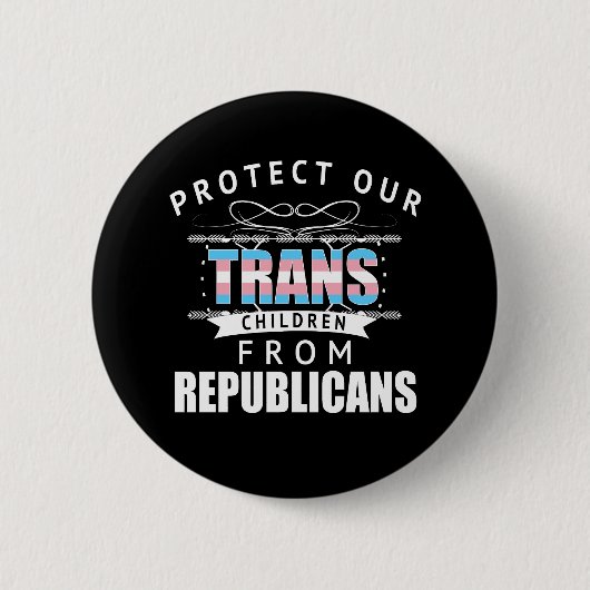 Bescherm Trans Kinderen Ronde Button 5,7 Cm (Voorkant)