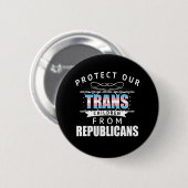 Bescherm Trans Kinderen Ronde Button 5,7 Cm (Voorkant /achterkant)