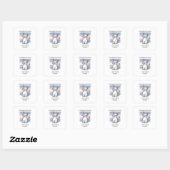 Bescherm trans mensen of sterf - Fierce Cat Vierkante Sticker (Vel)