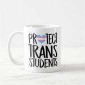 Bescherm trans studenten koffiemok (Links)
