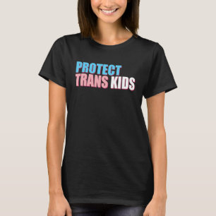 Bescherm Transkinderen LGBT Bewustzijn Voor Gelijk T-shirt