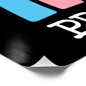 Bescherm Transkinderen Perfect Poster (Hoek)