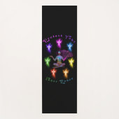 Bescherm uw binnenste vredesvrouw Chakra Yogamat (Voorkant)